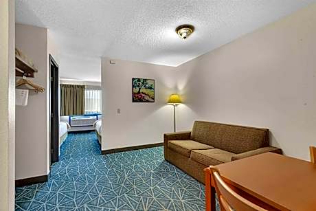 Queen Suite with Two Queen Beds and Sofa Bed