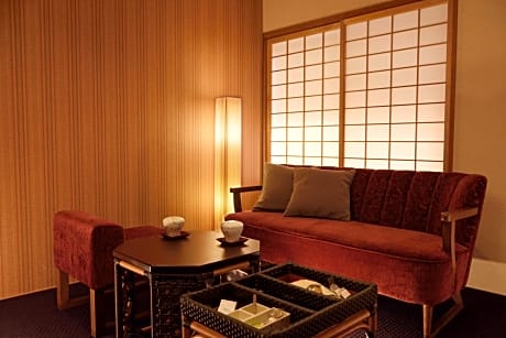 Spacious Japanese-Western Style Room for 4 People with Open Air Bath - Adult Only