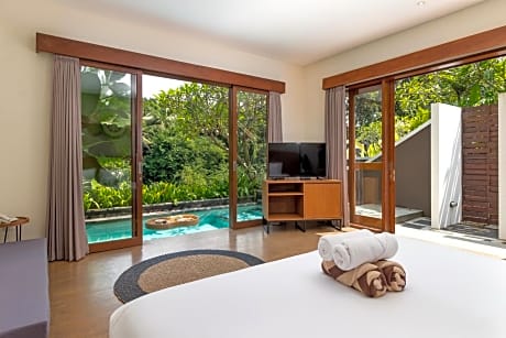 One Bedroom Villa with Private Pool Garden View 