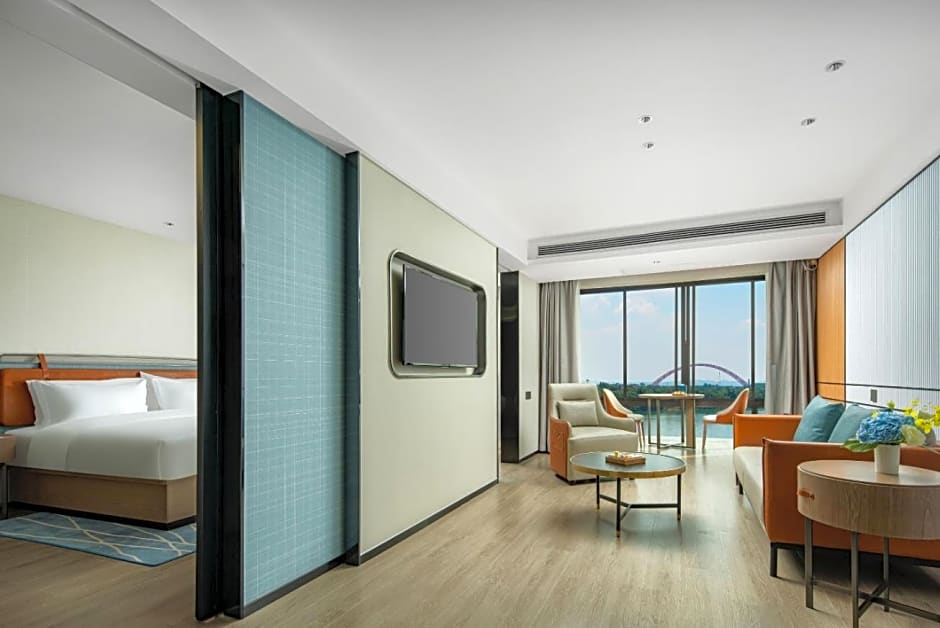 Echarm Hotel Guigang Pingnan Jiangbin Mingmen River View