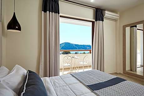 Three Bedroom Skiathos Living Sea View