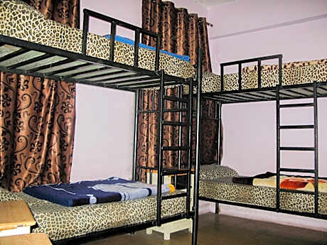 Single Bed in Mixed Dormitory Room without AC
