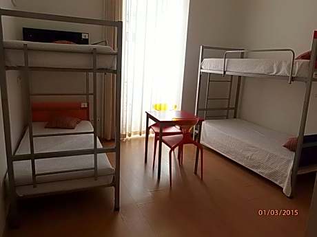 Bed in 4-Bed Male Dormitory Room