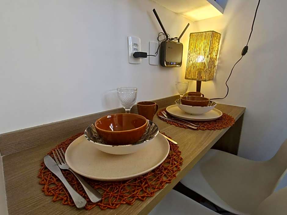 Studio 20 m2 , piscina , wifi, ar , smart Tv