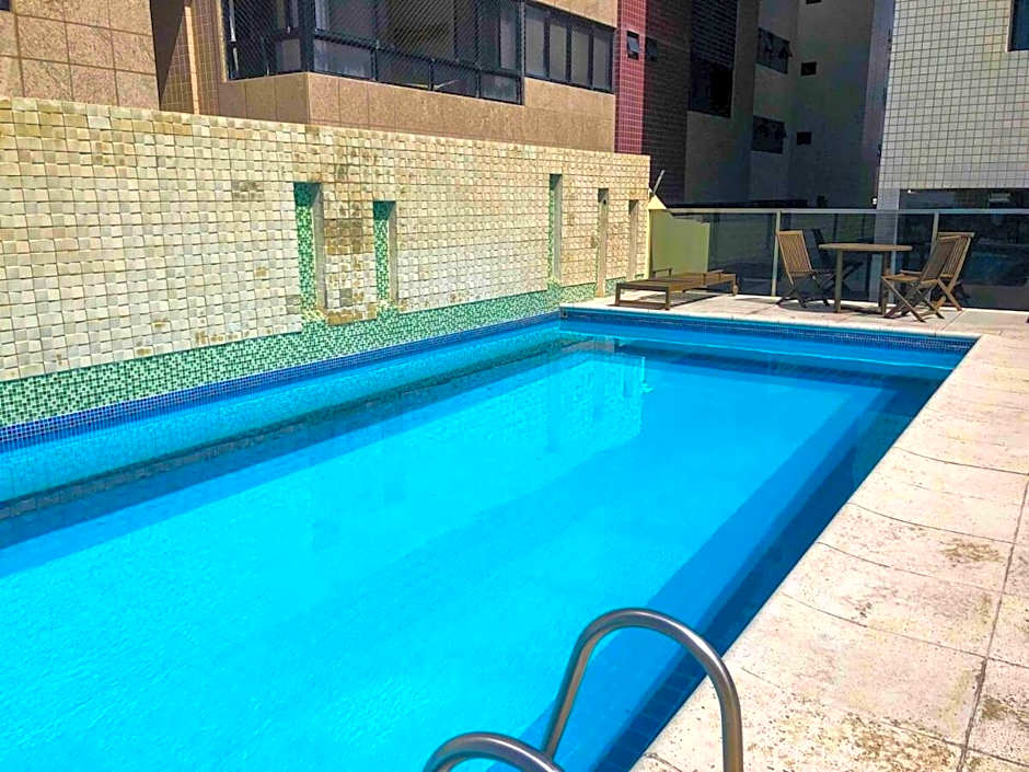 NAUTILLUS 109 · N-09: Apê com varanda e piscina na Jatiúca