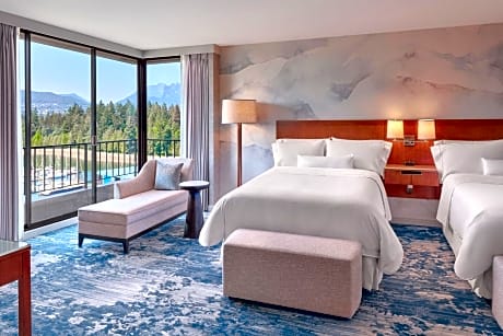 Deluxe Guest Room, 2 Double, Harbor & Mountain View