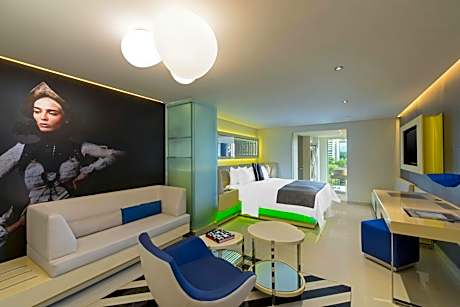 Fabulous, Guest room, 1 King, City view