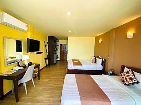 Deluxe Double or Twin Room with Sea View