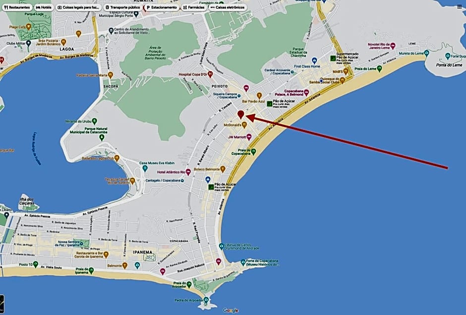 Exclusivo 3Qtos c/ Garagem em Copacabana, conforto