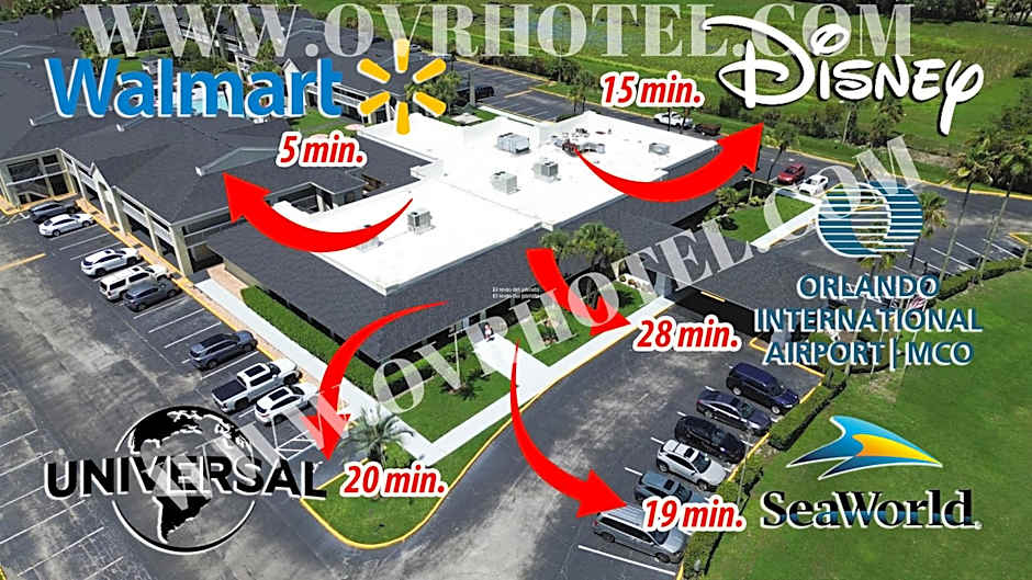Disney 12 minutes for family, Pool and parking FREE