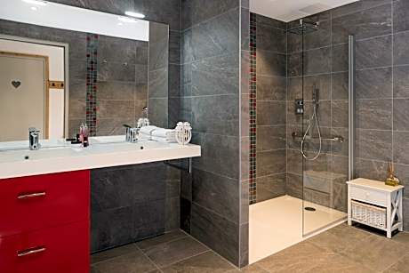 Family Room with Shower