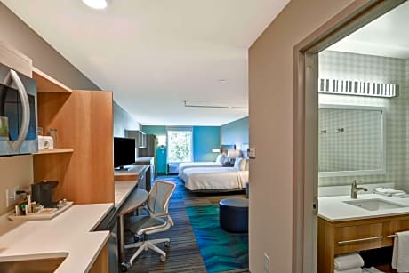 Studio Suite with Two Queen Beds - Hearing Access/Non-Smoking