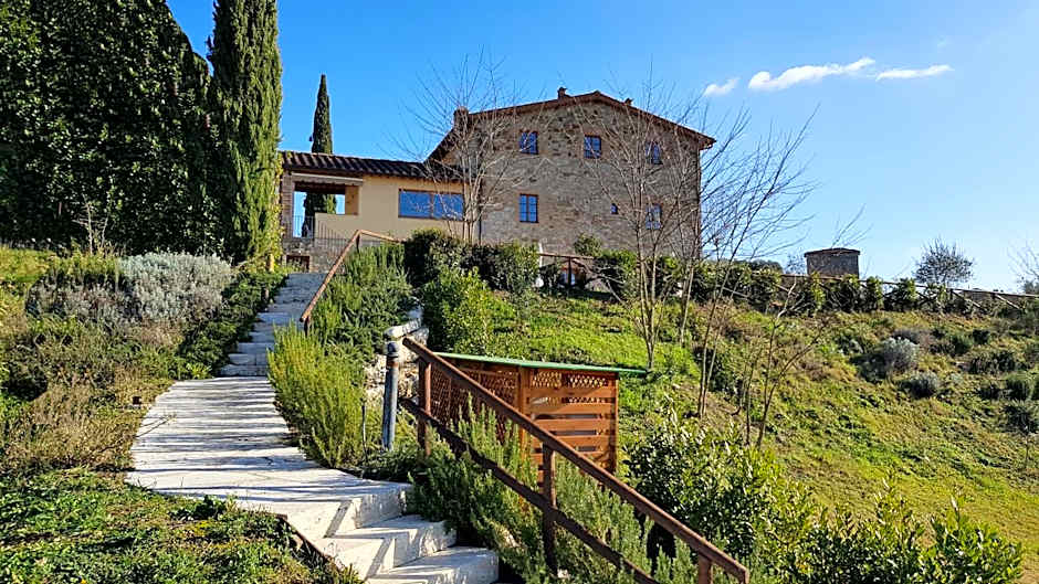 Chianti B&B Design infinity pool shared