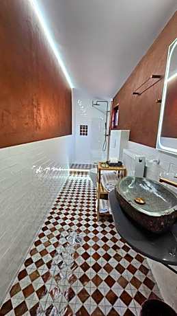 Attic Room with Fireplace