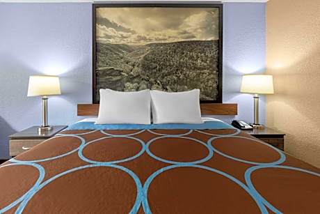 1 King Bed Mobility/Hearing Accessible Room Bathtub w/ Grab Bars Non-Smoking