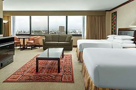 Junior Suite, 2 Double, Sofa Bed, City View