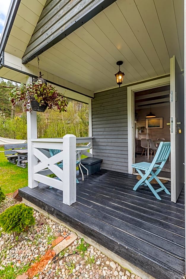 Domki w Dolinie Wieżycy