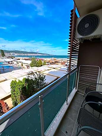 Studio with Side Sea View and Balcony