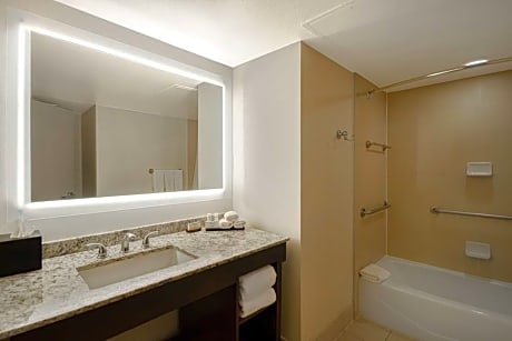 2 Room Conference Suite-1 King Bd-Atrium Bldg