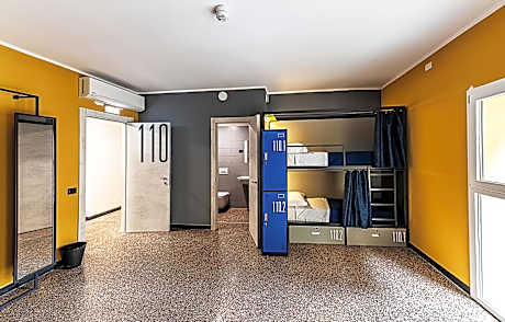 Bed in 5-Bed Mixed Dormitory Room with Private External Bathroom