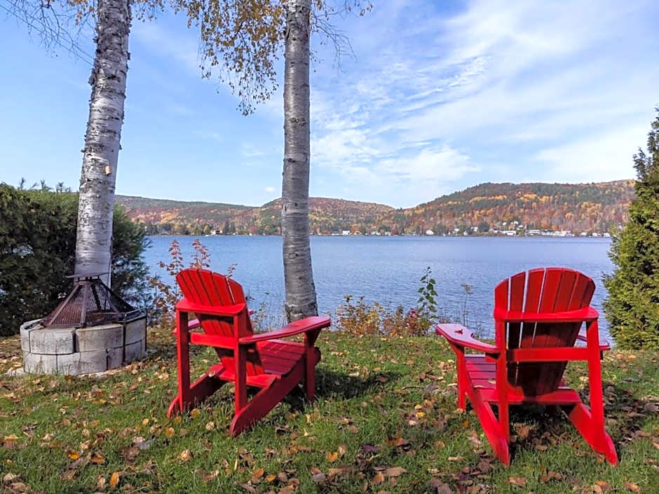 FRONT LAKE hot tub with sunset ski and slide 8p