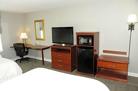 2 QUEEN BEDS NONSMOKING, MICROWAVE/FRIDGE/WET BAR/HDTV/FREE WI-FI, HOT BREAKFAST INCLUDED