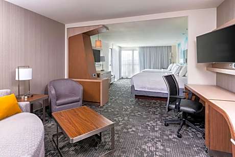 Executive Suite with Two Queen Beds and Sofa Bed