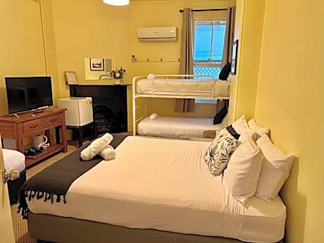 Family Room with Shared Bathroom