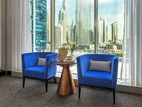 Executive Twin Room with Burj Khalifa View