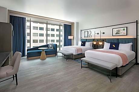 Monumental Two Queens with Capital City View - Mobility Features Roll-In Shower