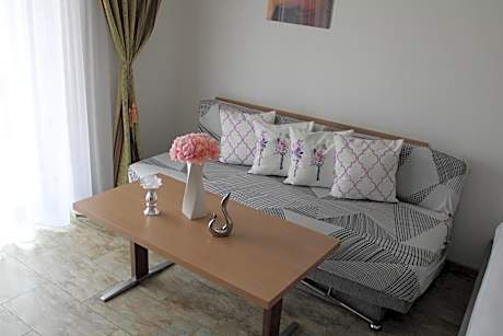 Studio Apartment Twin Room with Balcony