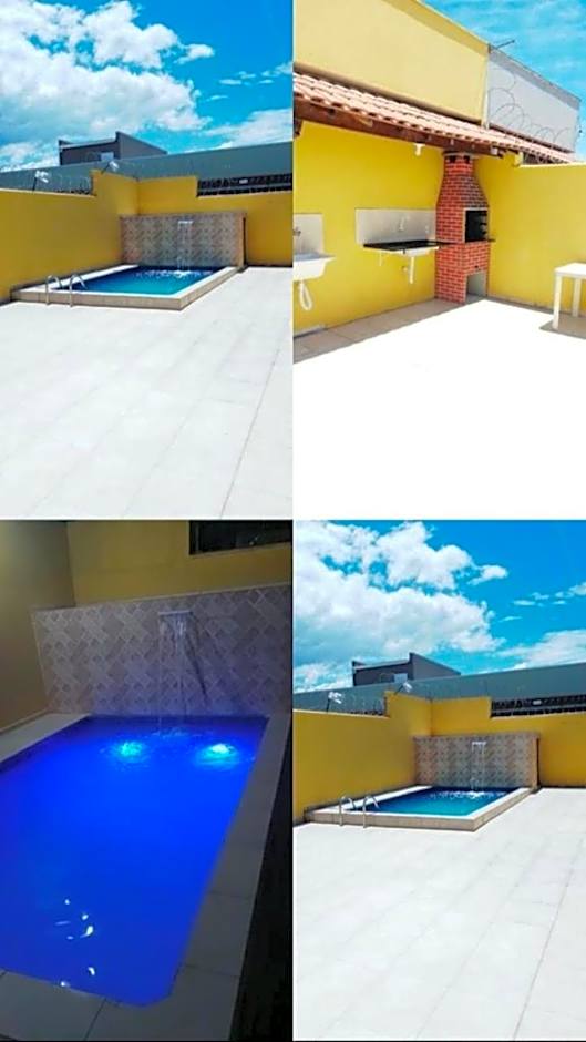 casa na praia com piscina em itanhaem