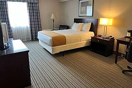 1 Queen Bed, Mobility Accessible Room, Bathtub w/ Grab Bars, Non-Smoking