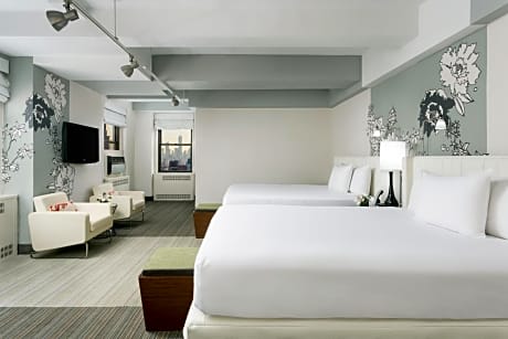 One Bedroom Suite Double Beds With Kitchen - ADA