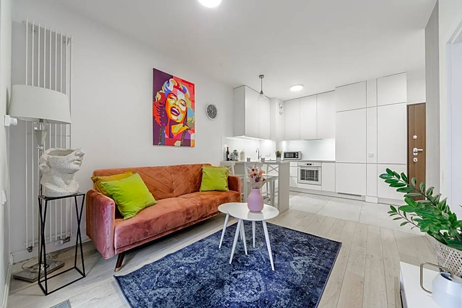Lumina I Design 2-room Apartments I Parking I Balcony I Mennica Residence