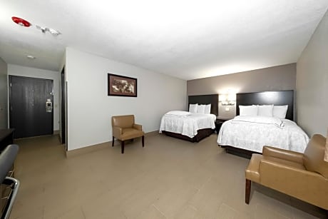 Premium Room with Two Double Beds First Floor Smoke Free (Upgraded Bedding & Snack Box)