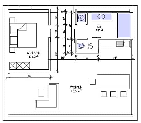 Apartment with Sauna