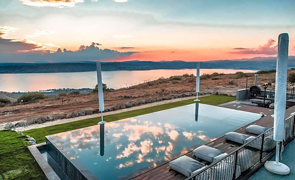 הודולה - וילות נדירות עם בריכות מחוממות פרטיות ונוף מושלם לכנרת