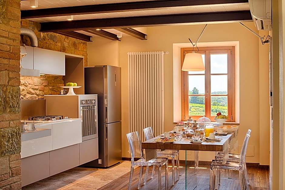 Chianti B&B Design infinity pool shared