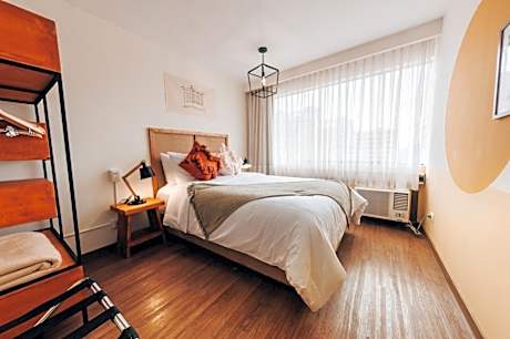 Small Room with Shared Bathroom