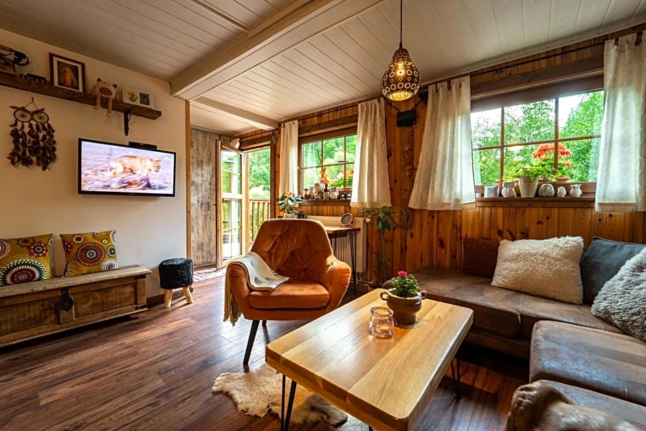 SOVIA WELLNESS CHATA s jacuzzi kaďou a saunou, Čingov