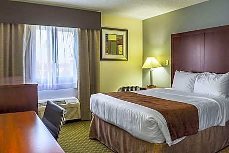 Queen Room with Roll-In Shower - Accessible/Non-Smoking