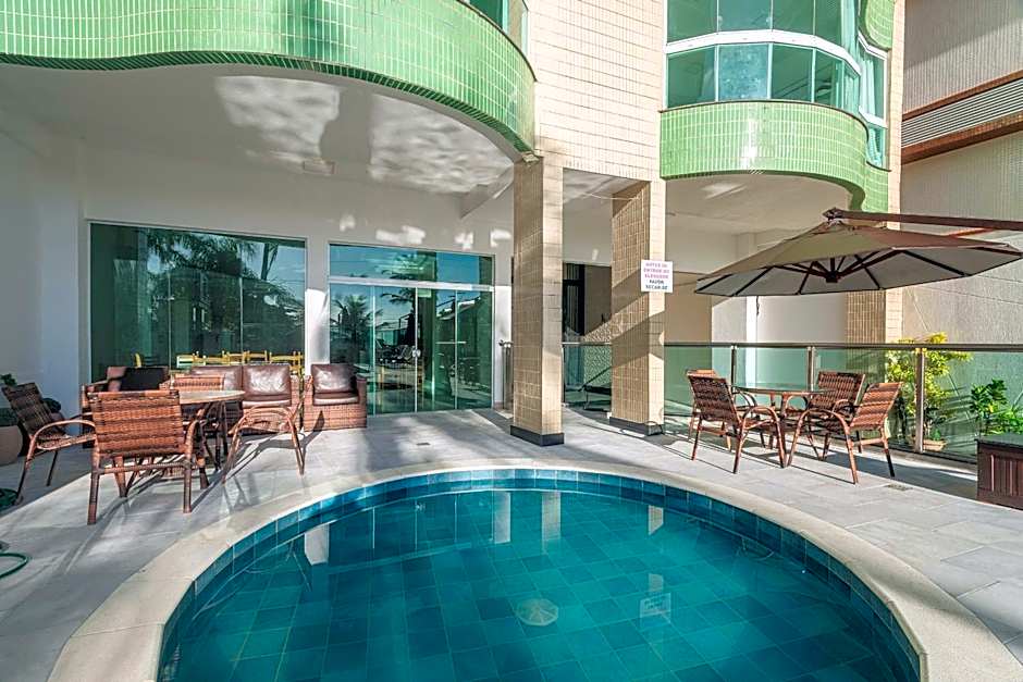 ITNC143- Frente ao mar! Amplo ap com 3 quartos+3WC