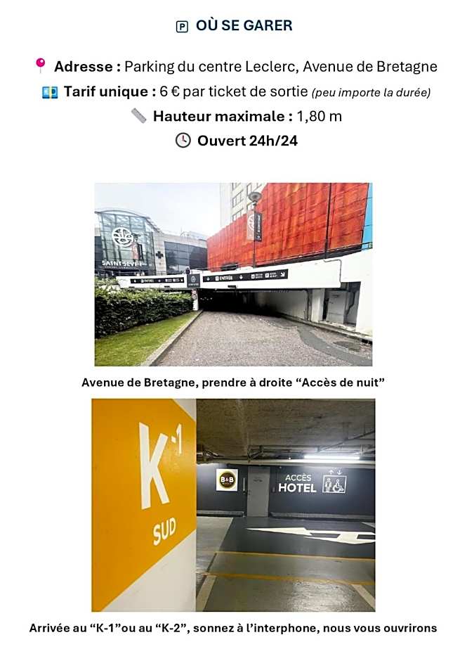 B&B HOTEL Rouen Centre