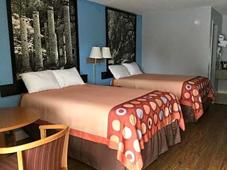 Deluxe Double Room with Two Double Beds - Non-Smoking