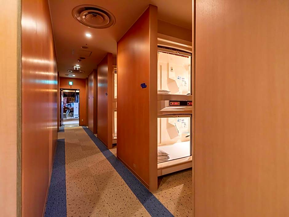 Asahi sauna Capsule Inn Hirosaki