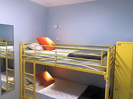 Bed in 4-Bed Mixed Dormitory Room with Shared Bathroom