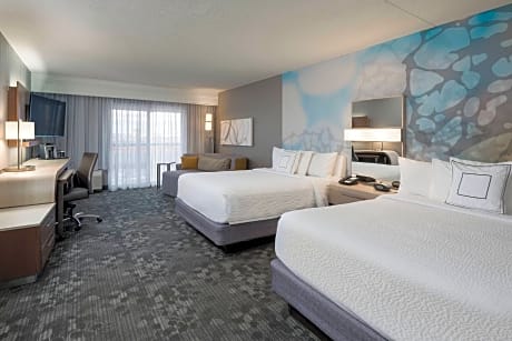 Room, Multiple Beds (2 Queen Beds and 1 Double Sofa Bed)