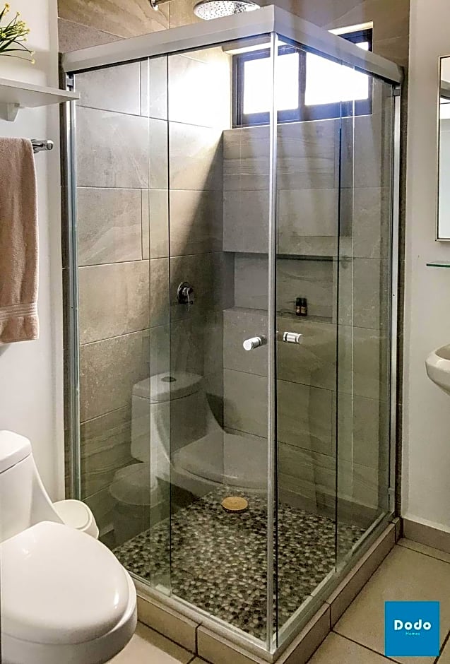 Residencial privado con alberca a 3 min. de la playa