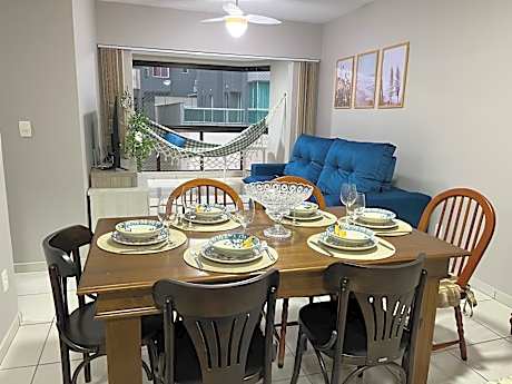 Vista mar - Apto a 60m do mar 3 quartos completo